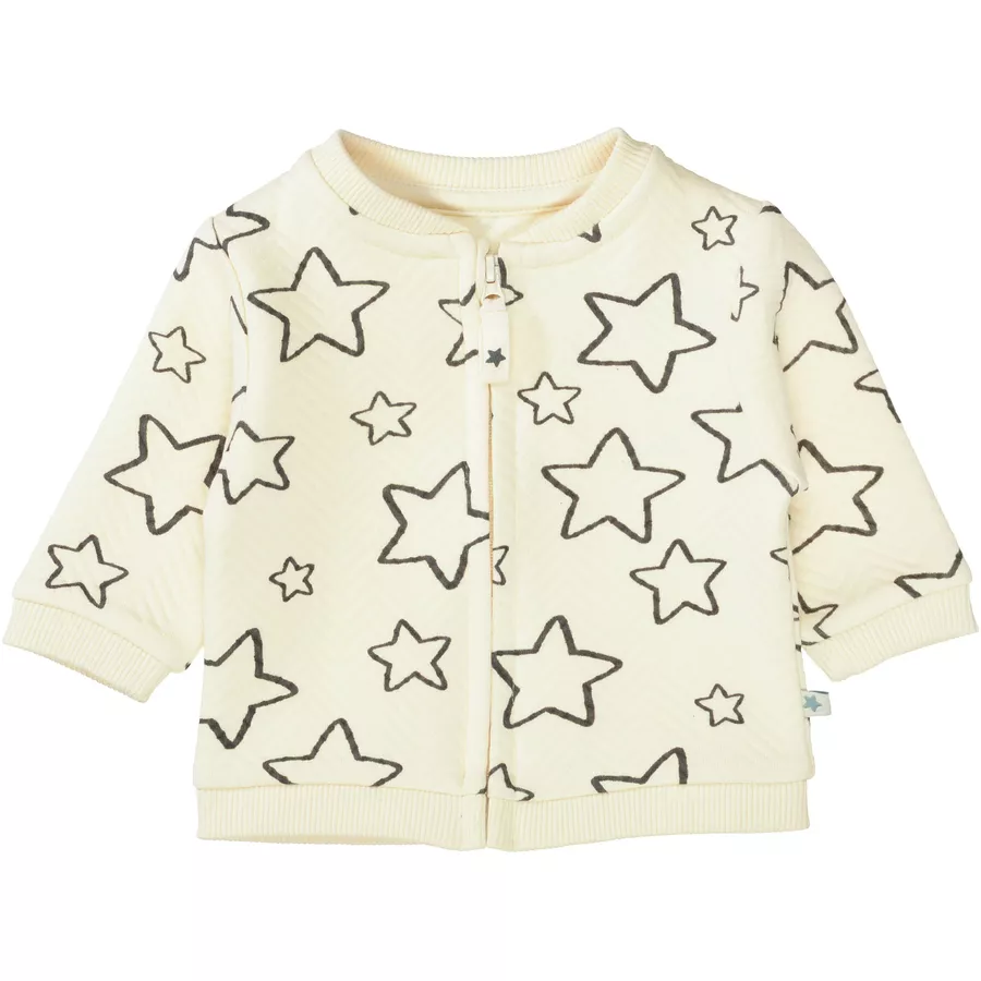 Staccato Sweatjacke ivory gemustert