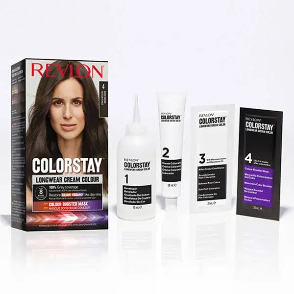 Revlon Colorstay Coloração Permanente N°6 Castanho Claro 165ml