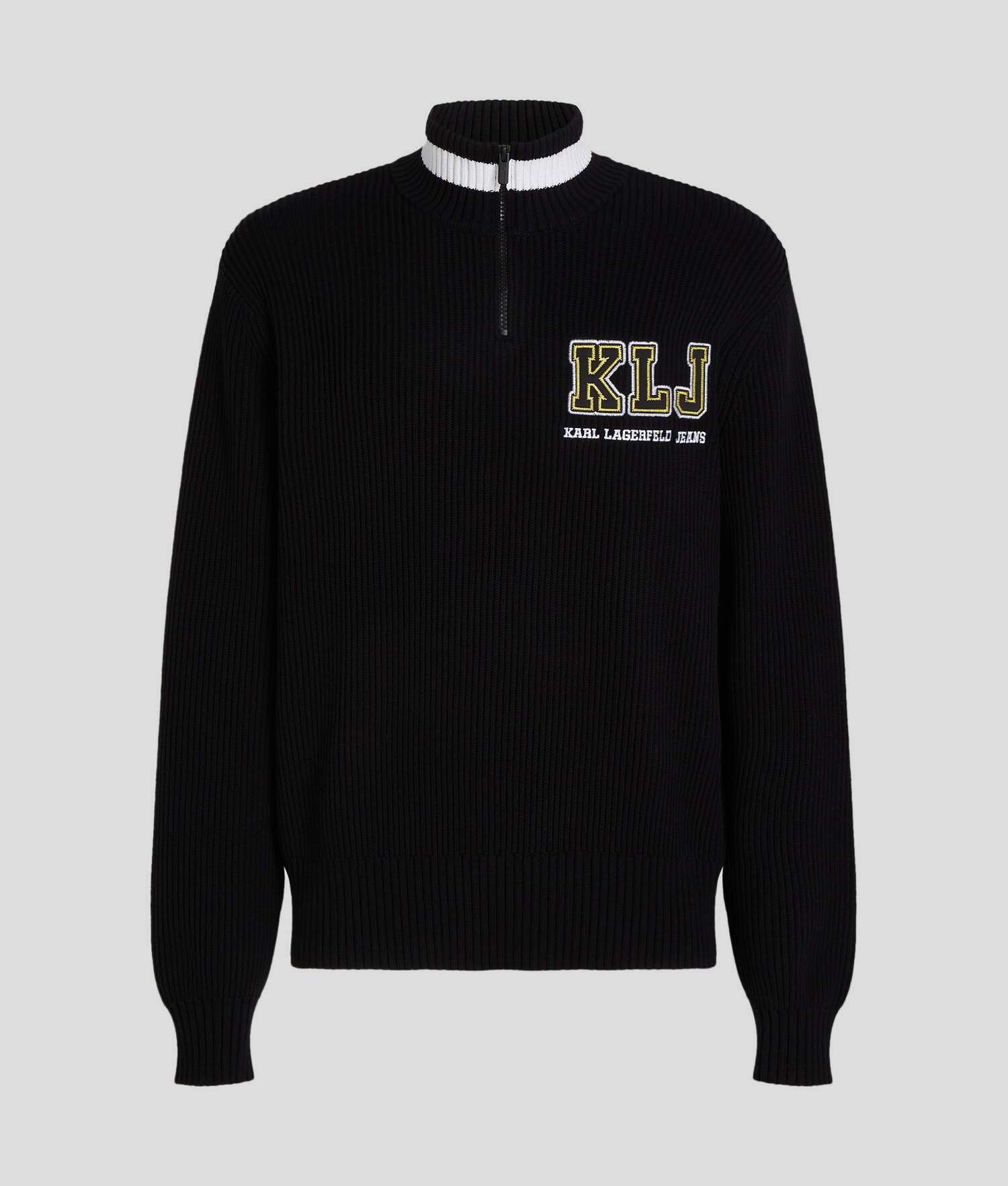 PULL À DEMI-ZIP KLJ