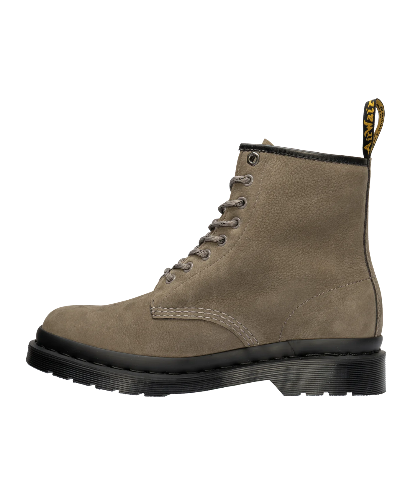 Dr. Martens 1460 Milled Nubuck Nickel Grau