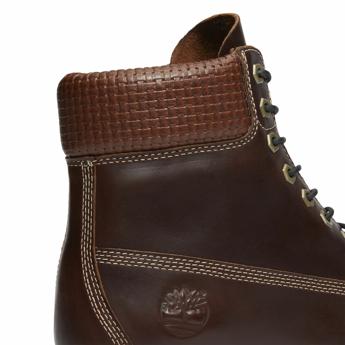TIMBERLAND<br>Botas de couro 6 polegadas Premium à prova d'água
