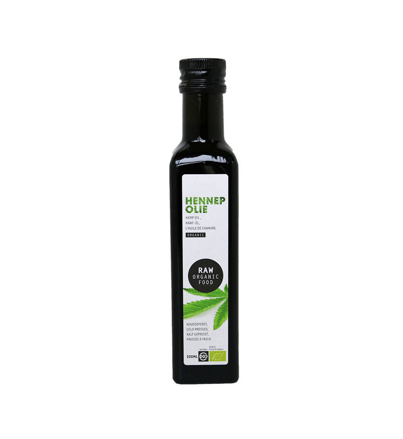 Raw Organic Food Hennepolie raw (bio) 250 ml
