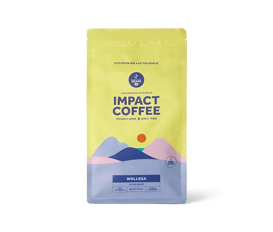 IMPACT COFFEE - Wollega Omni-Roast Bio - 500 g Ganze Bohne