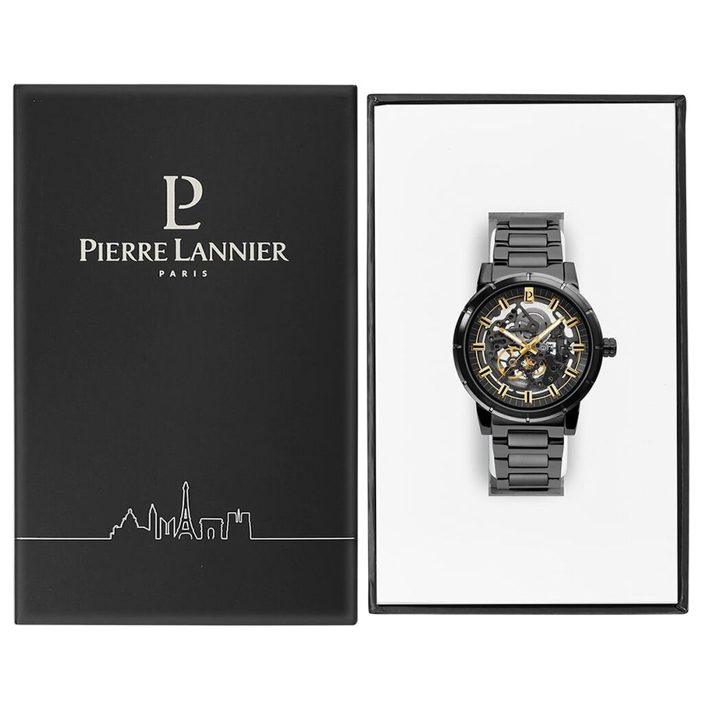 Montre Pierre Lannier Collection Automatic Noir