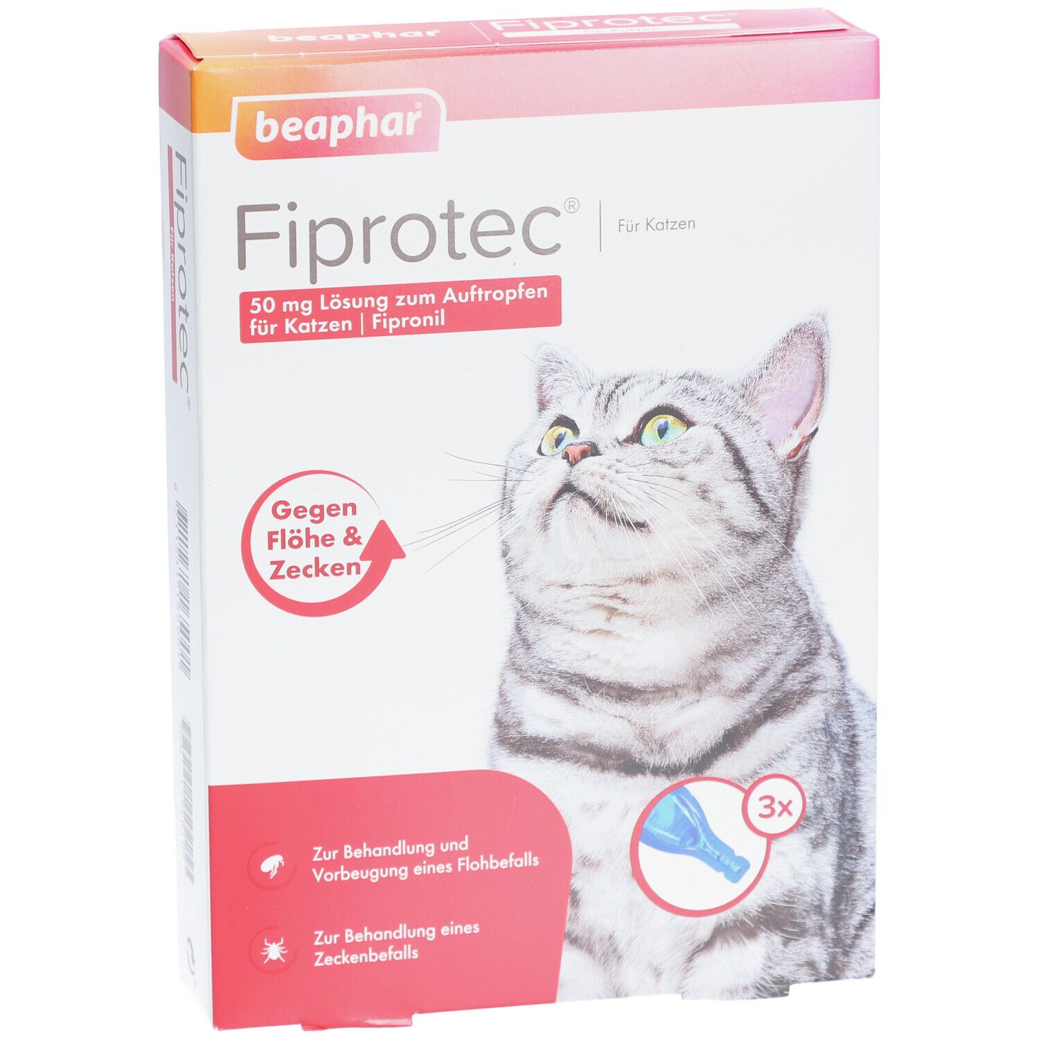Fiprotec® 50 mg Lösung zum Auftropfen für Katzen