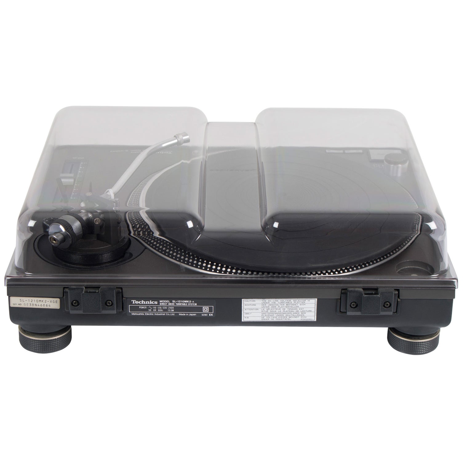 Decksaver Technics SL-1200/ SL1210 stofkap