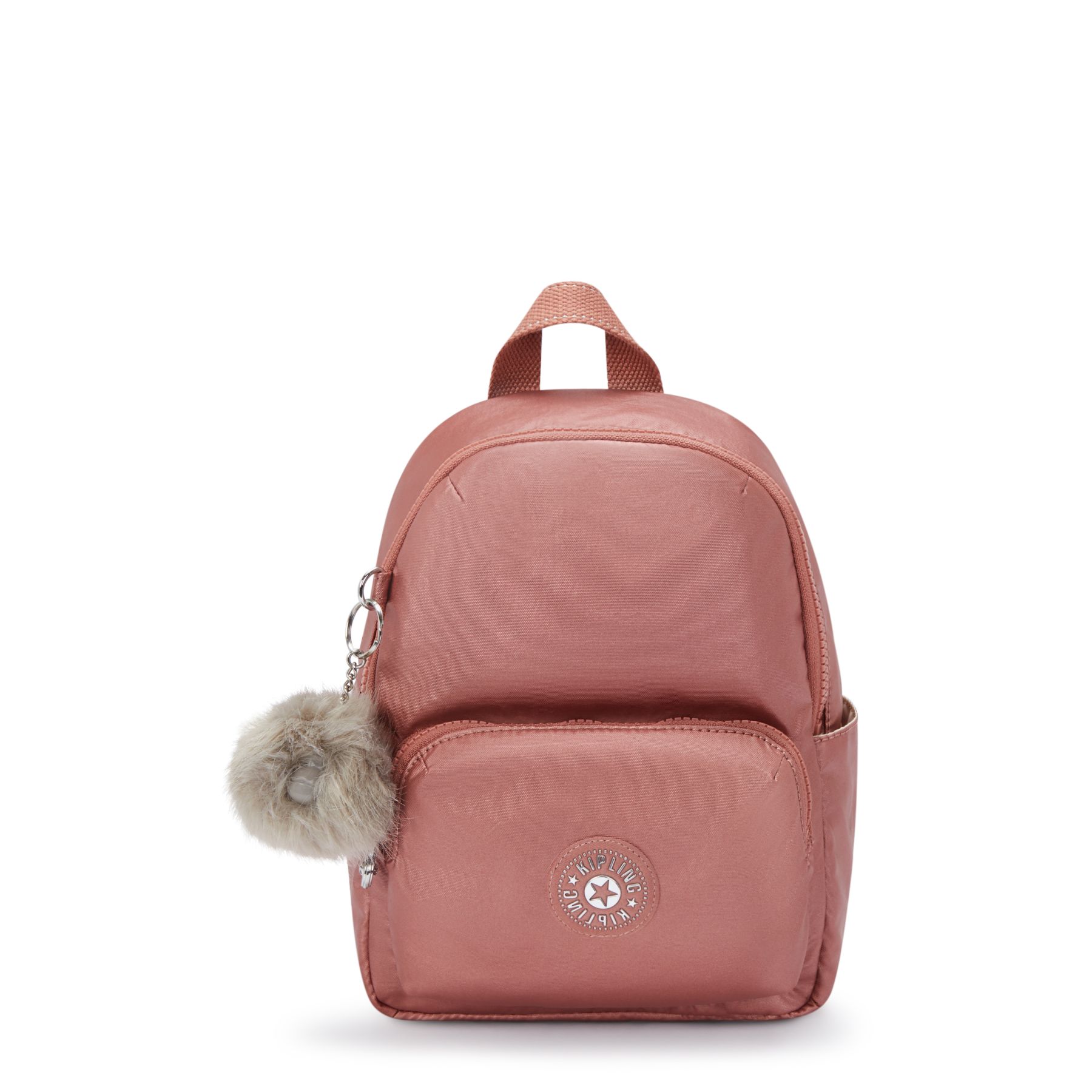 ZINNA Petit sac à dos avec bretelles ajustables - Metallic Maple