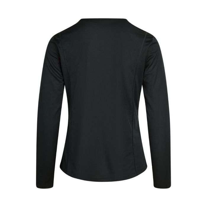 Zebdia Dame Mellemlag Sports LS Tee Sort