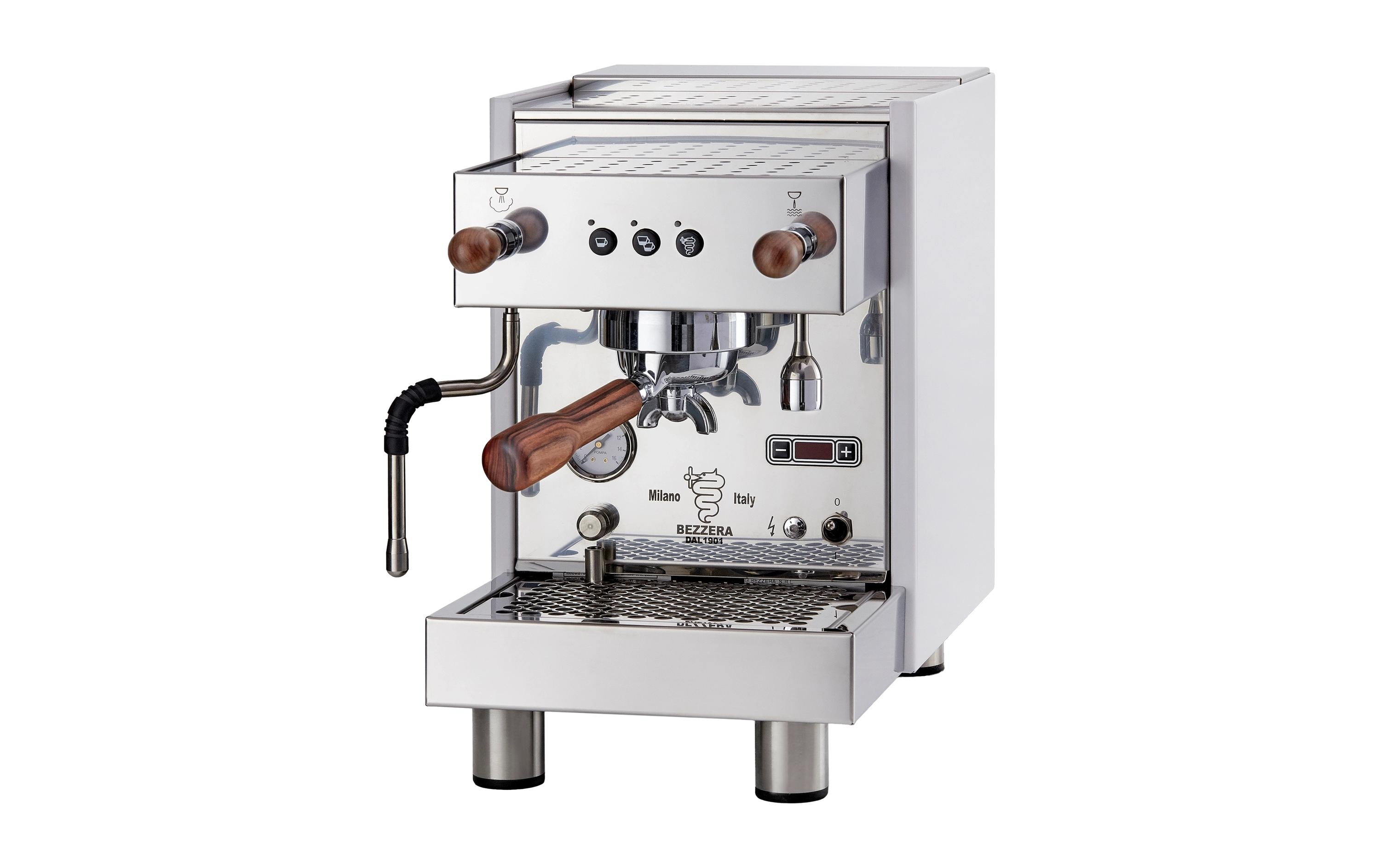 Siebträgermaschine Crema DE/PID Silber<br>Espressomaschine