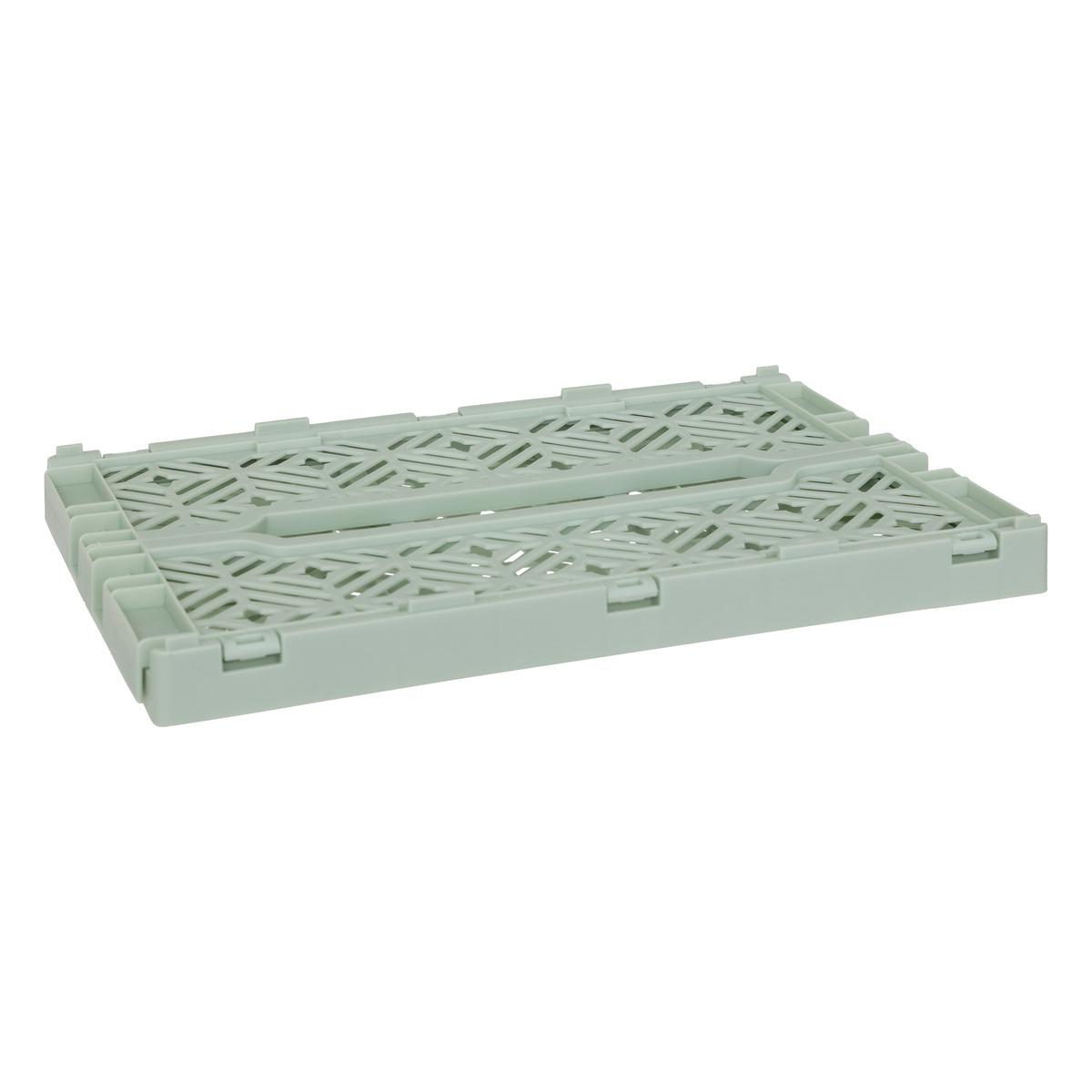 CAGETTE PLIABLE VERTE 30X20X11.5CM