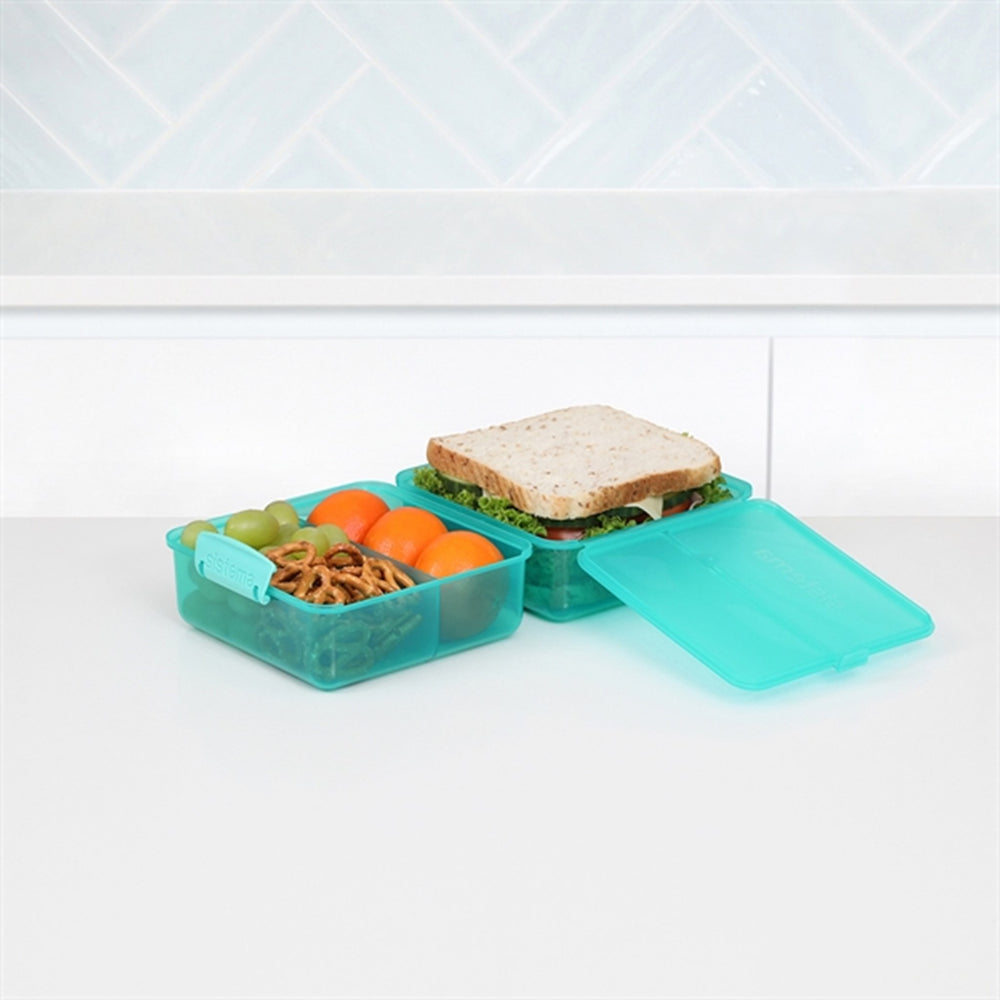 Lunch Cube Madkasse 1,4 L Teal - Sistema