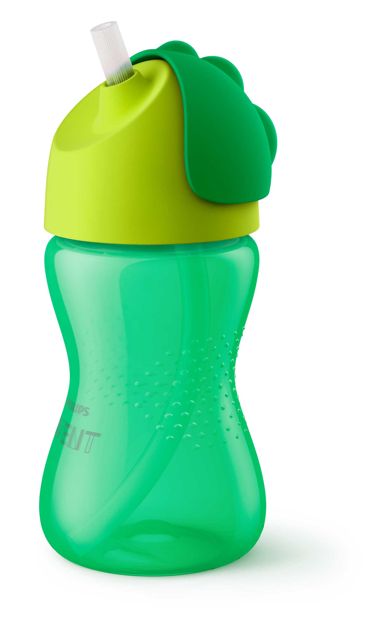 PHILIPS Strohhalm-Becher<br>1 Stück, 300ml, Boy grün