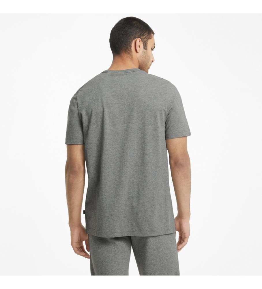 Camiseta Puma ESS Logo cinza