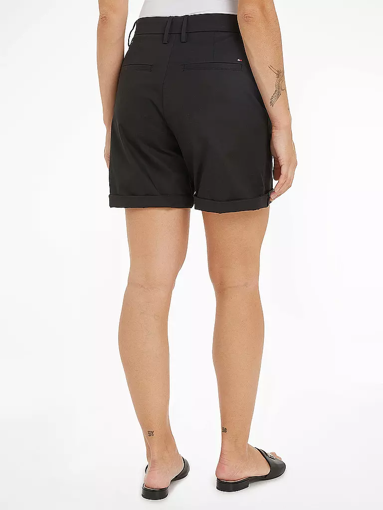 TOMMY HILFIGER Chino Shorts  schwarz