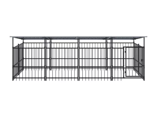 Chenil cage enclos pac noire 394 x 198 x 128 cm 02_0041769