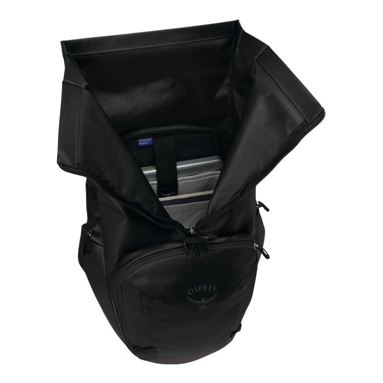 Osprey Transporter Roll Top Raven Black/Black