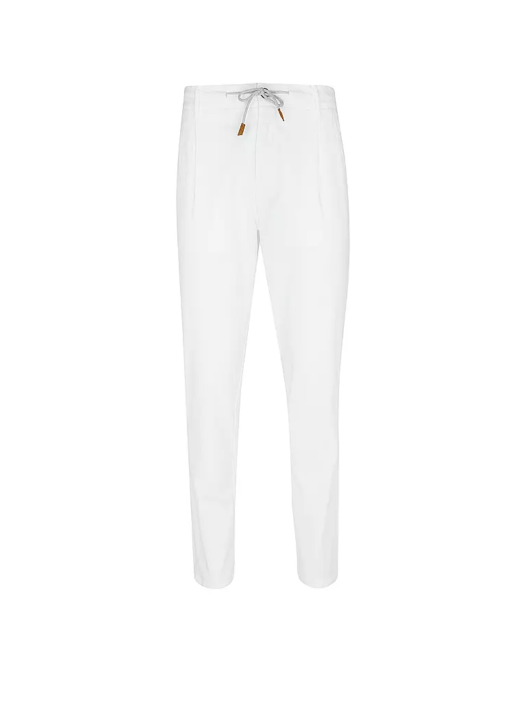 ELEVENTY Chino weiss