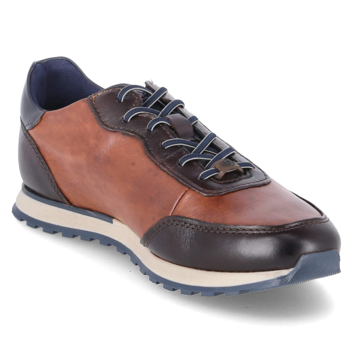 BugattiLow Sneaker - dark brown / cognac