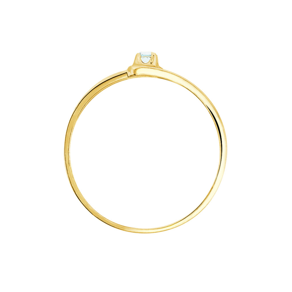 Bague Veroucha Or Jaune Topaze