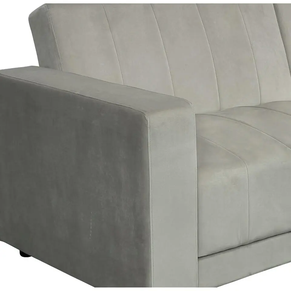 Allie II - Slaapbank 3-zits in taupe fluweel