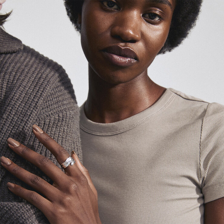 Pilgrim ELISSA recycled ring gold-plated Sølv