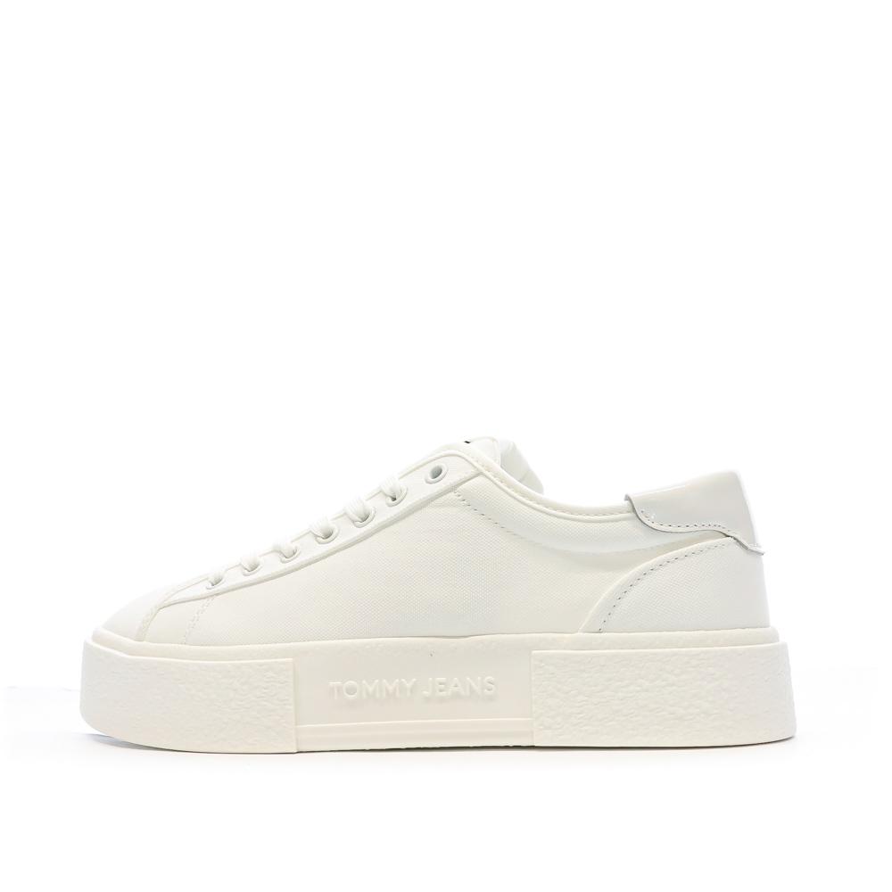 Tommy Hilfiger Baskets Blanches Femme Tommy Hilfiger Foxing Flatform