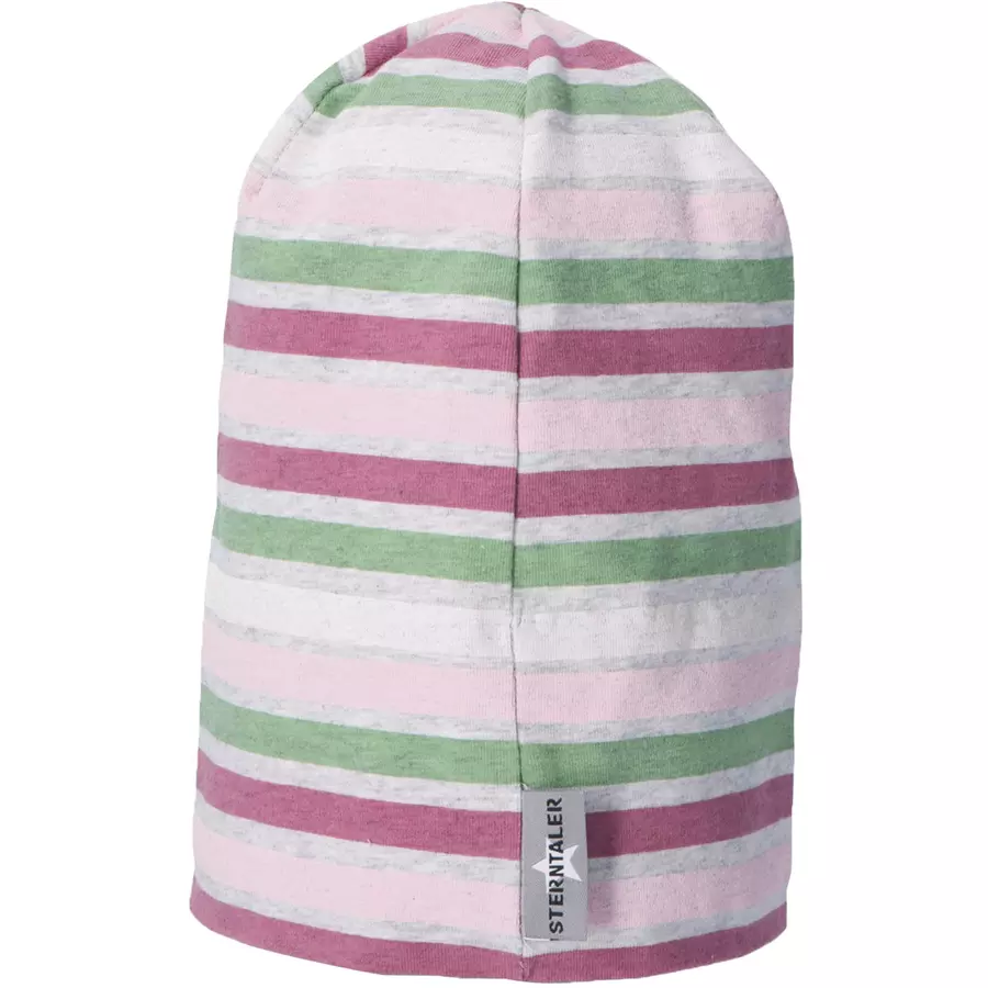 Sterntaler Slouch-Beanie Streifen pink