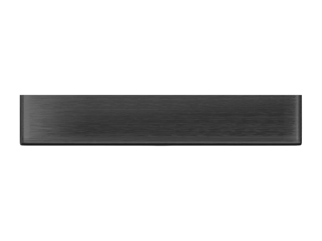 Vasque à poser rectangulaire - Couleur gun métal - L50x l35,2 cm - DEMARQUY
