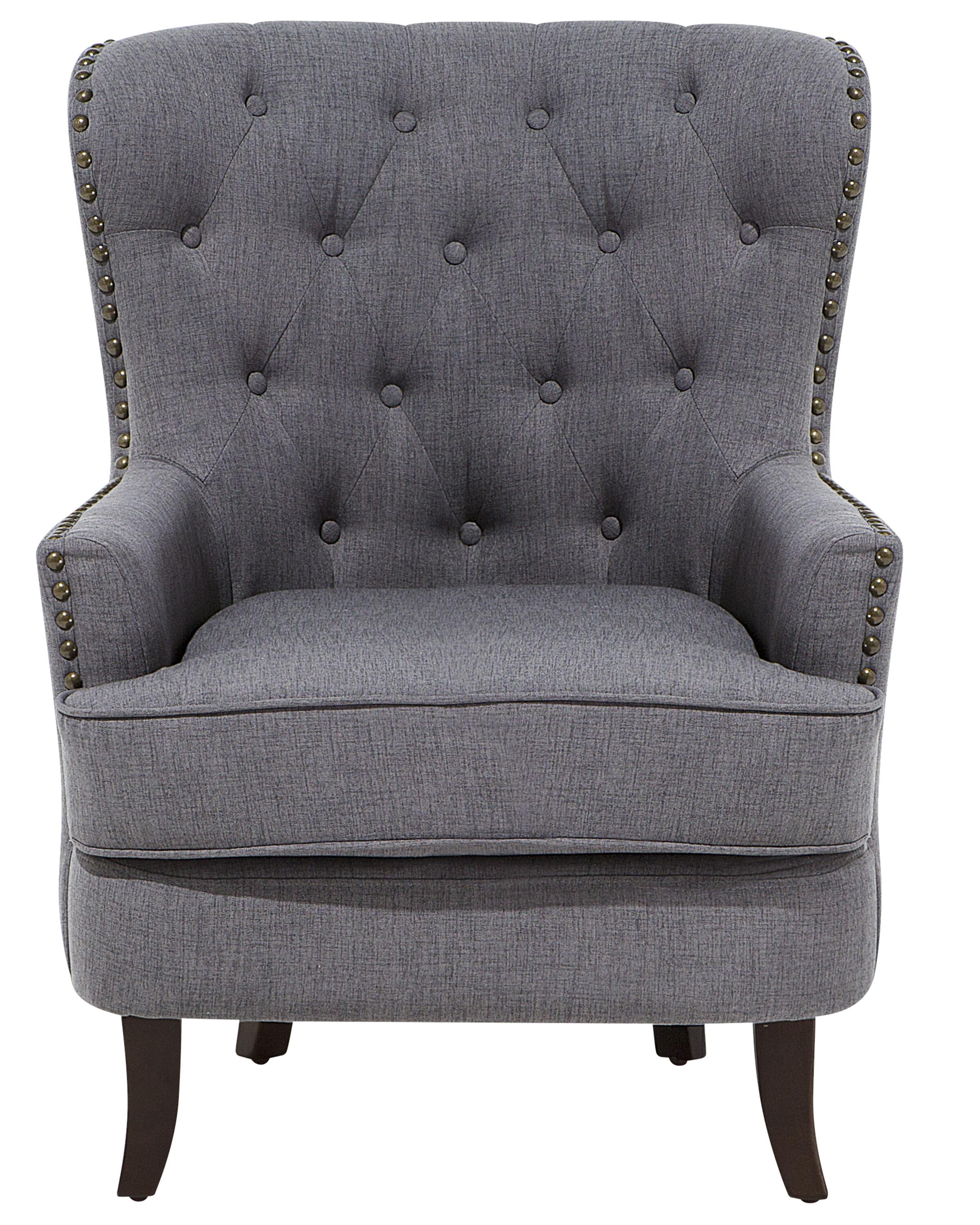 Fauteuil VIBORG II Stof Donkergrijs