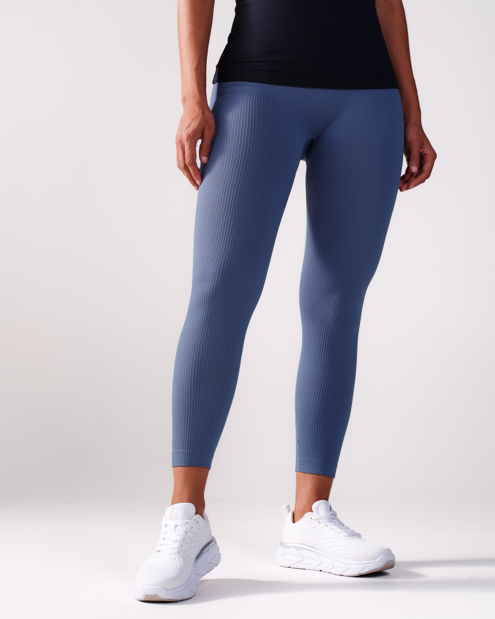 LEVITY Rib Tights Blue
