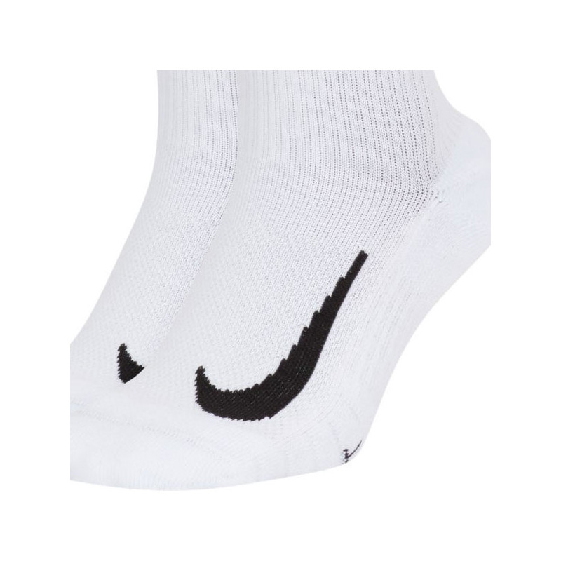 Chaussettes tennis NikeCourt x2 Quarter Multiplier blanc