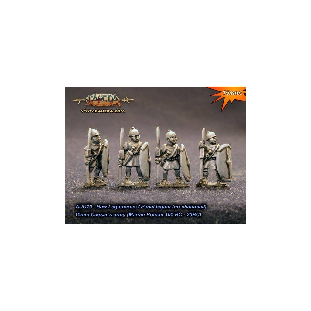 Roman Unarmoured Legionaries / Raw or lightened legion / Antesignani