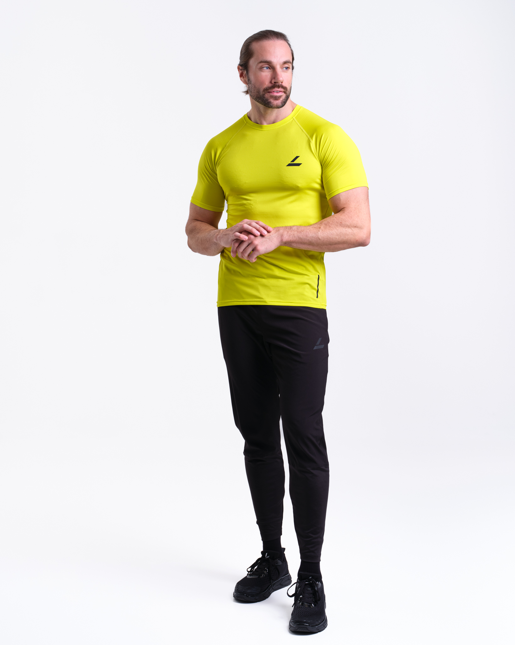 LEVITY Core Run Tee M Yellow Primerose