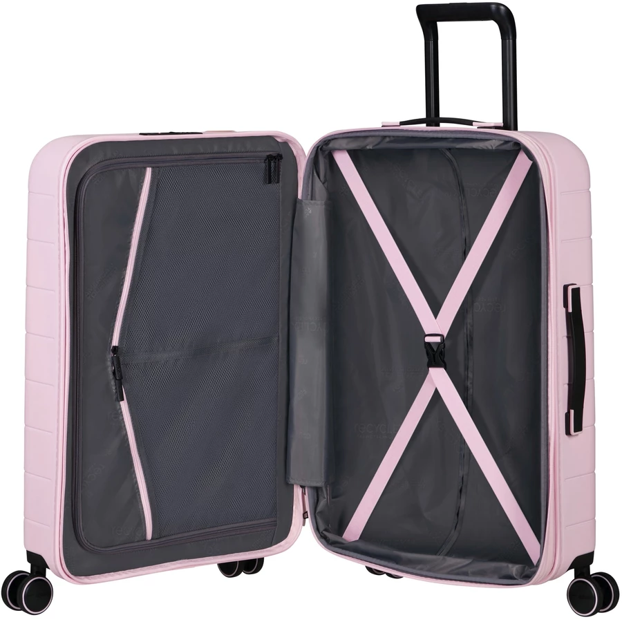 American Tourister Novastream - 4-Rollen-Trolley M 67 cm erw. soft pink