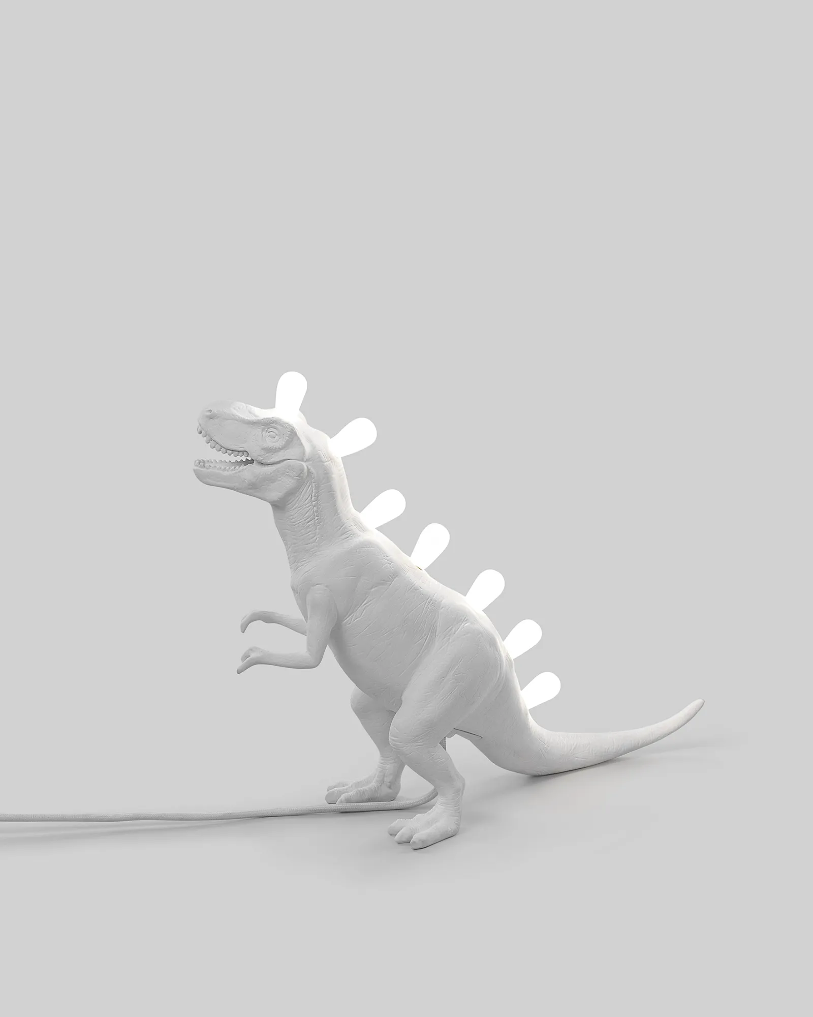 Seletti RESIN LAMP JURASSIC LAMP T-REX - USB Version - EU PLUG