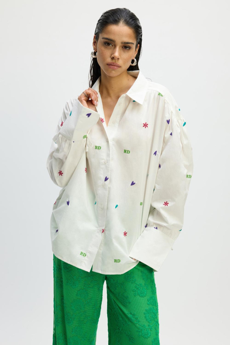 Refined Department witte dames blouse