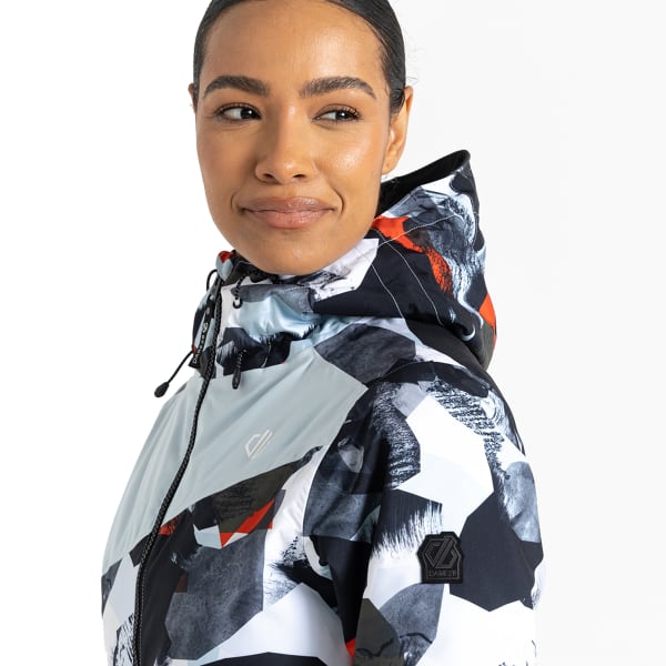 Veste de ski DARE 2B ICE JACKET LICHEN GREEN ABSTRACT PRINT