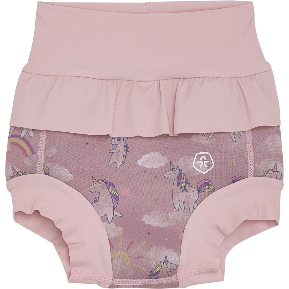 Køb Color Kids Woodrose Badebukser m. Flæser, Flower AOP