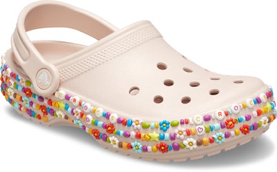Crocs Classic Beaded Band Kids Sandaler, Quartz