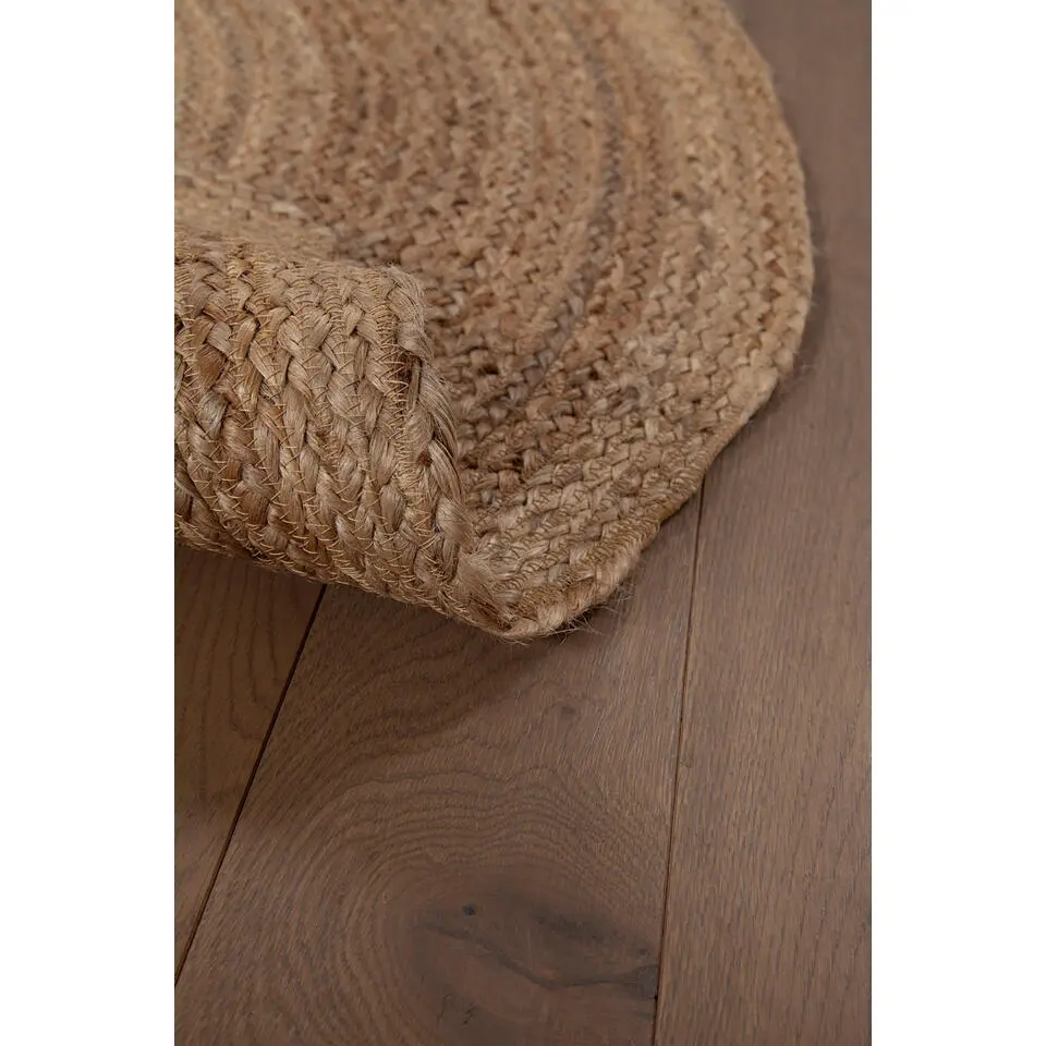 Dutch Lifestyle - Jute - Vloerkleed - 200 x 200cm - Beige
