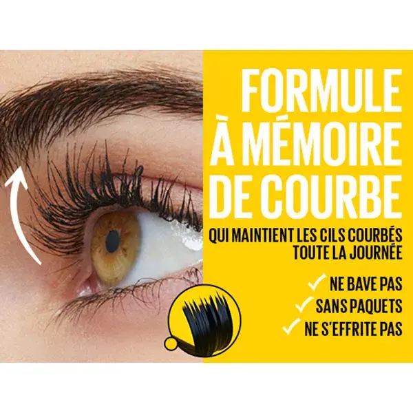 Maybelline New York The Colossal Curl Bounce Volume & Curve Máscara Preta 10ml