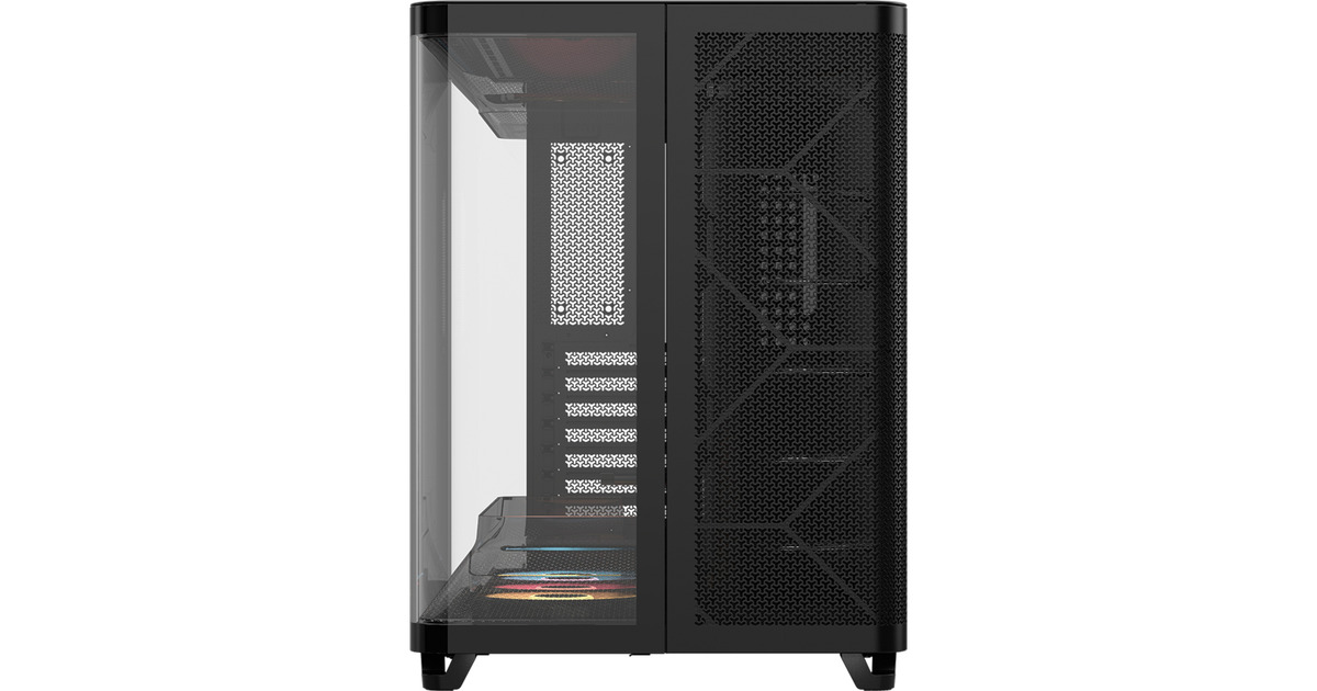 CorsairAIR 5400 RS-R ARGB  midi tower behuizing  (Zwart | 3x USB-C | RGB | Tempered Glass)