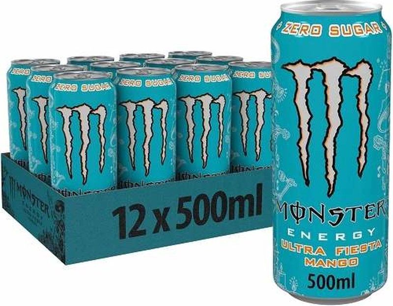 Monster Energy Ultra 12x 500ml Black