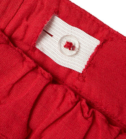 Name It Shorts - NkfFalinnen - Chinesisch Rot