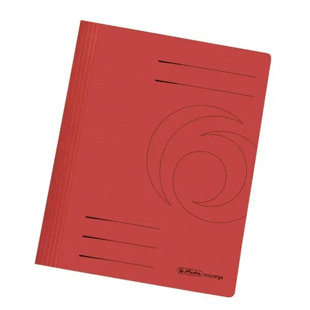 Herlitz Schnellhefter Karton A4 Intensivfarben rot