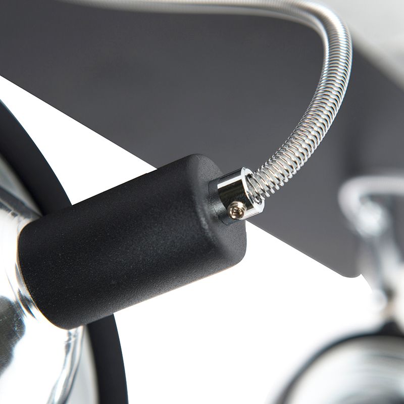 Design spot zwart 2-lichts verstelbaar - Nox