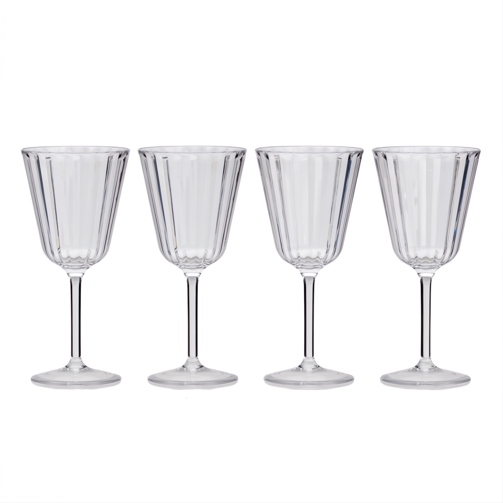 Flamefield Crystal Line wijnglas (set van 4)