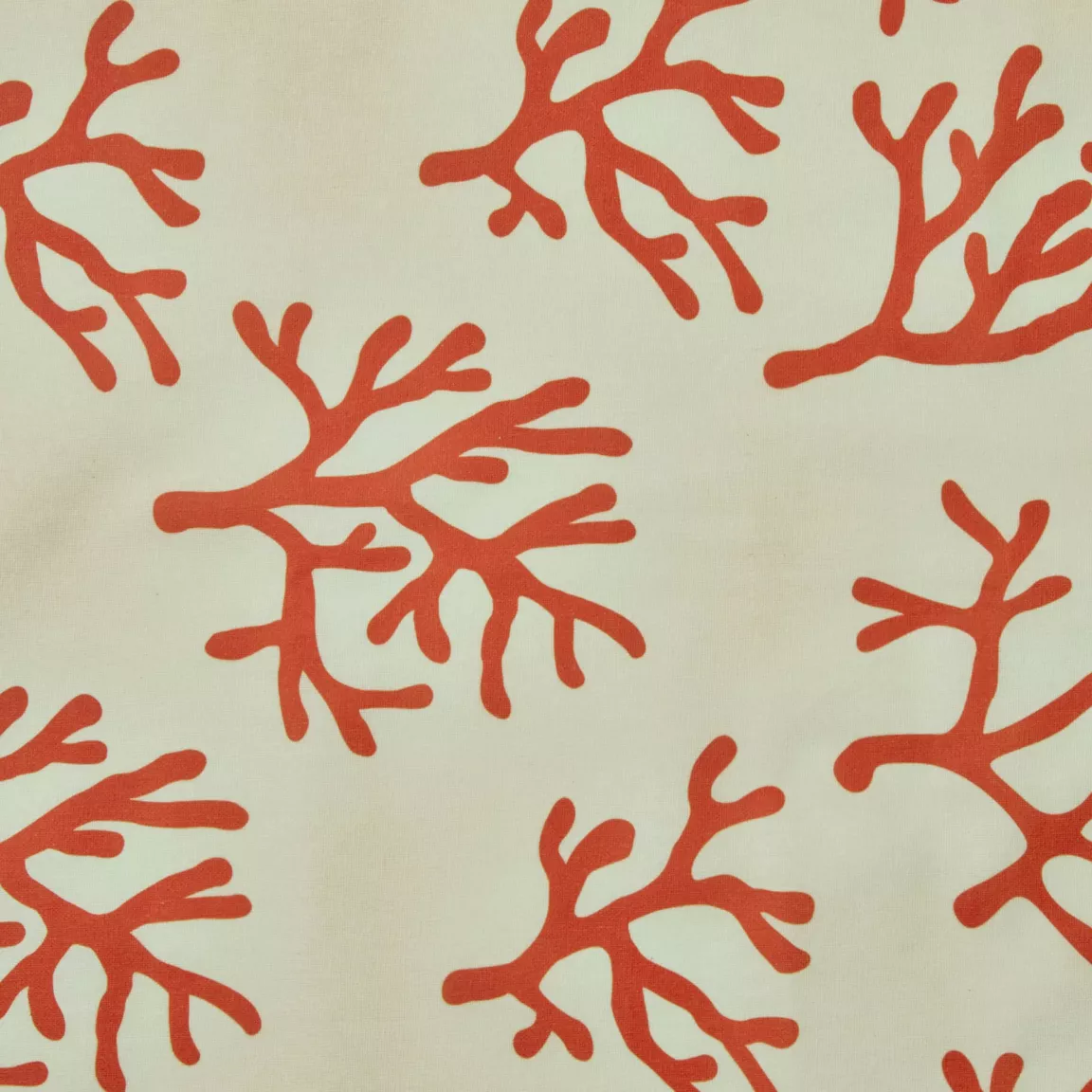 Nappe rectangulaire coton enduit (150 x 250 cm) Moorea Corail