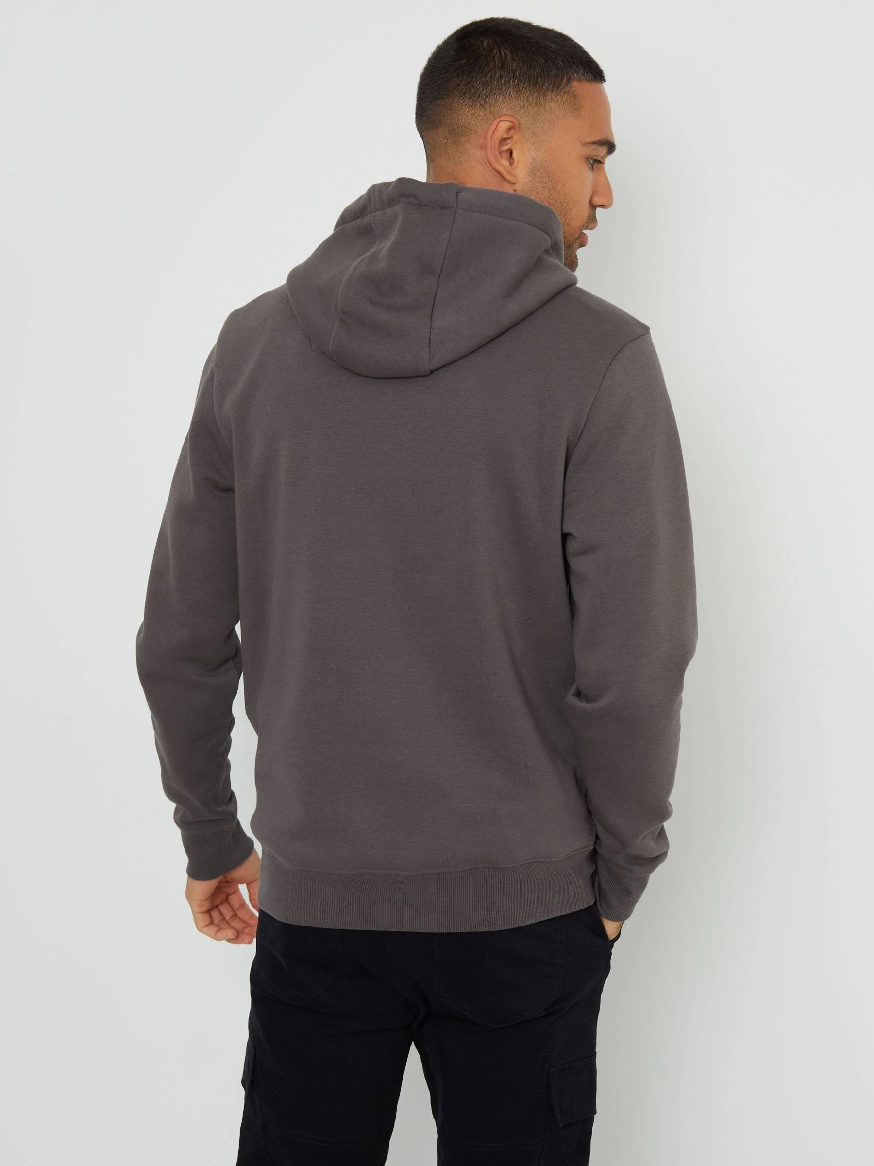 Grijs - Threadbare - Hoodie