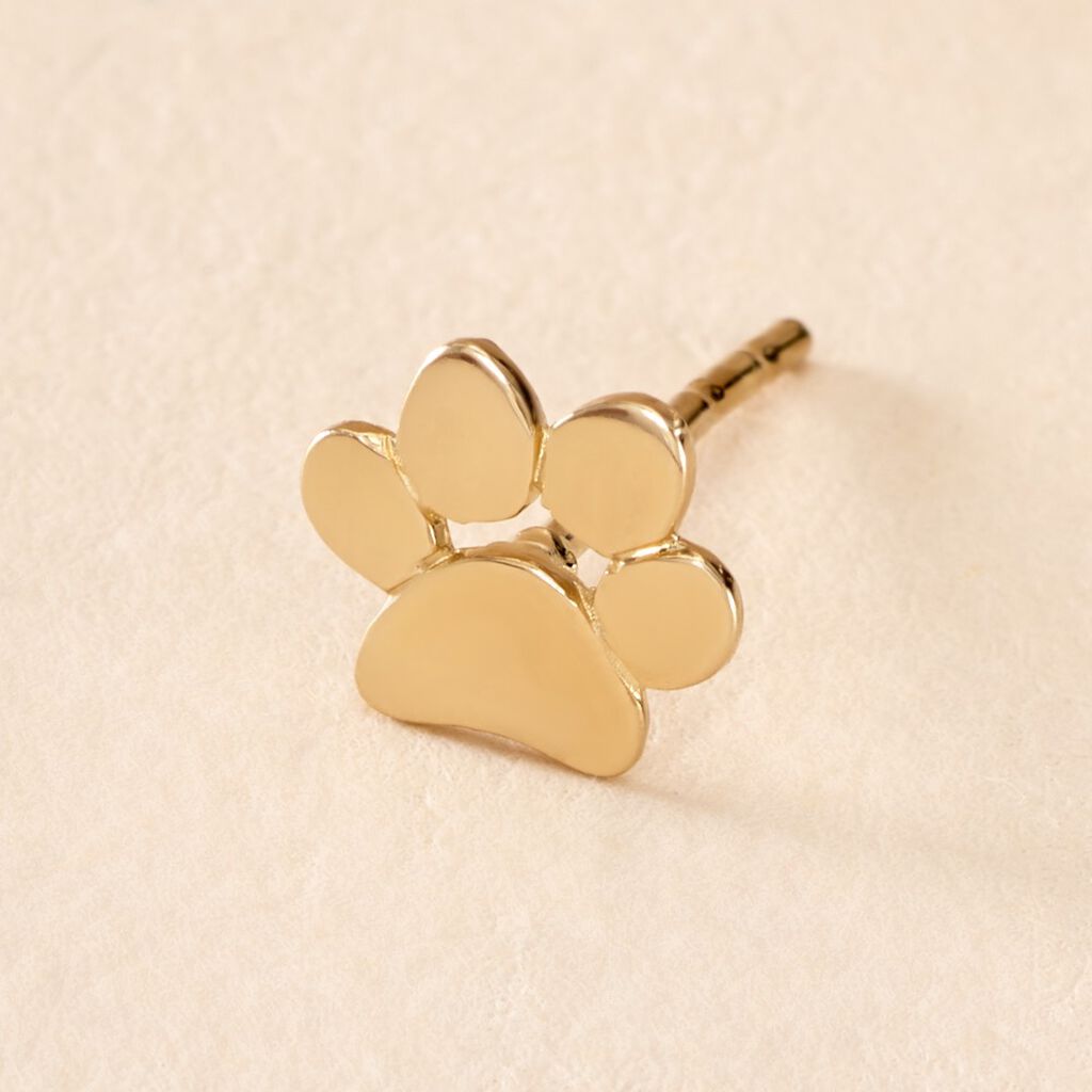 Boucles D'oreille Puce Joya Or Jaune